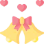 Wedding bells icon 64x64