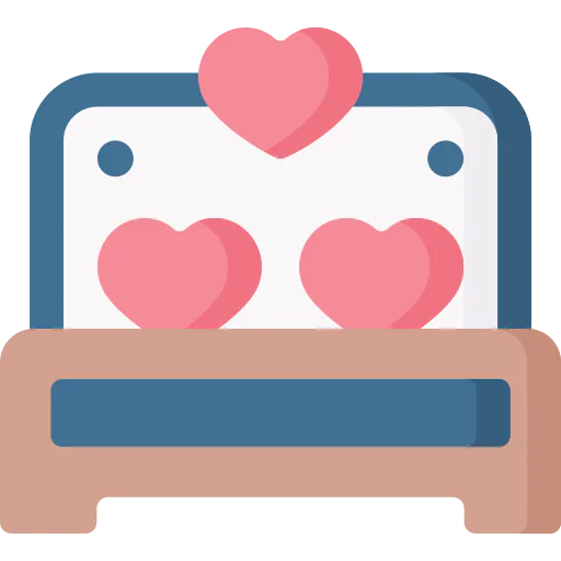 Double bed icon