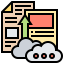 Cloud upload icon 64x64