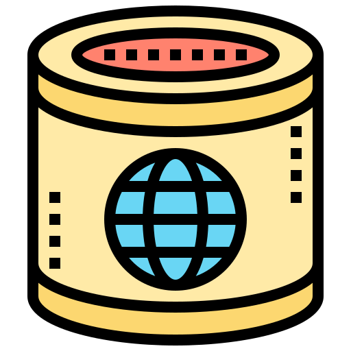 Database storage icon