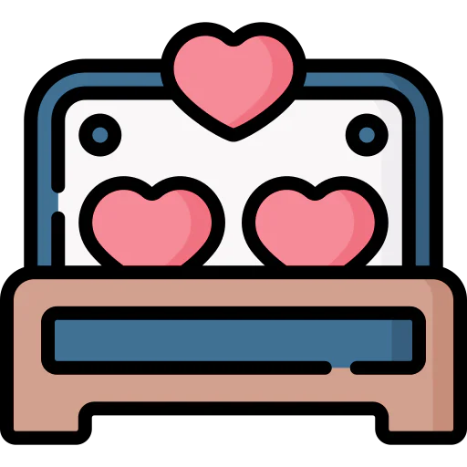 Double bed icon
