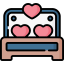 Double bed icon 64x64
