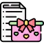 Gift list icon 64x64