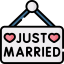 Just married icon 64x64