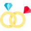 Wedding ring icon 64x64