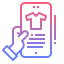 Online shopping icon 64x64
