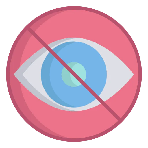 Hide icon