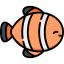Clown fish icon 64x64