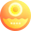 Solar pond icon 64x64