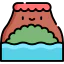 Volcano icon 64x64