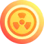 Nuclear energy icon 64x64