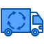 Recycling truck icon 64x64