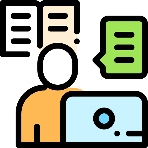 Online learning icon