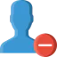 Remove user icon 64x64