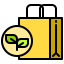 Eco bag icon 64x64