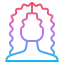Wavy hair icon 64x64