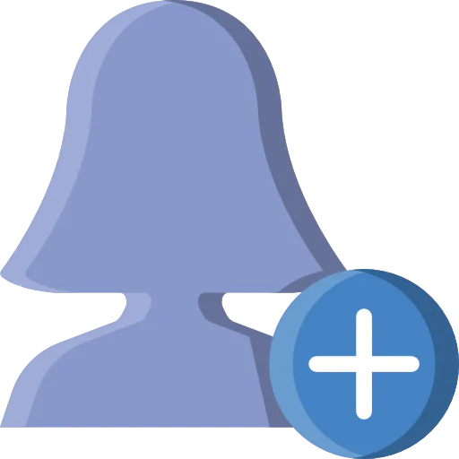 Add user icon