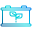 Eco battery icon 64x64