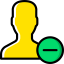 Remove user icon 64x64
