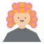 Curling hair icon 64x64
