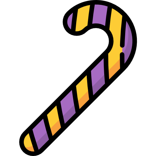 Candy cane icon