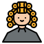 Curling hair icon 64x64