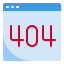 404 error icon 64x64