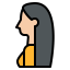 Long hair icon 64x64