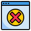 404 error icon 64x64