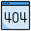 404 error icon 64x64