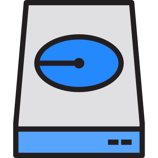 Hard disk icon