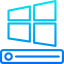 Windows operating system icône 64x64