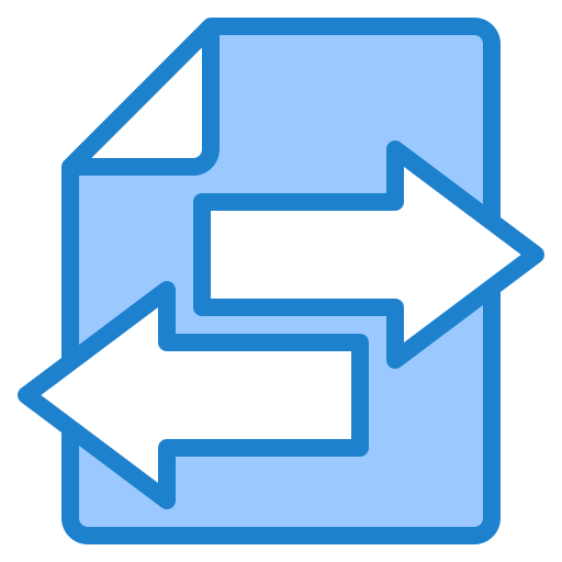 Data transfer icon