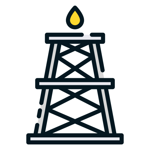 Drilling rig icon