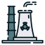 Nuclear plant icon 64x64