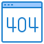 404 error icon 64x64