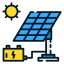 Solar energy icon 64x64