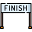 Finish line icon 64x64