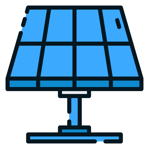 Solar panel icon