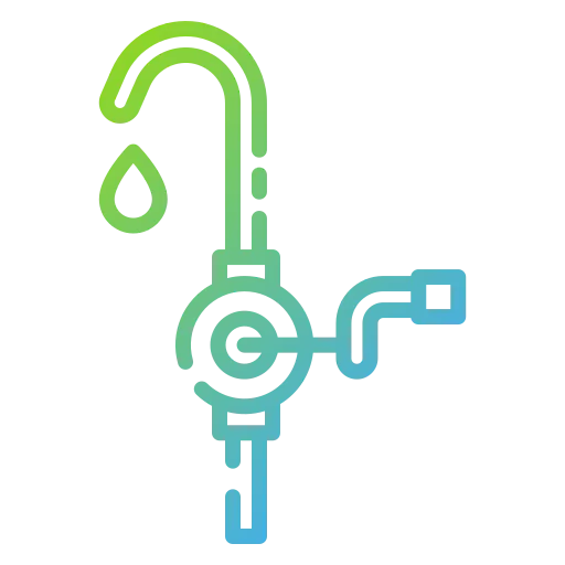 Hand pump icon