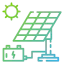 Solar energy icon 64x64
