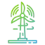Wind power icon 64x64