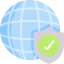 Globe grid アイコン 64x64