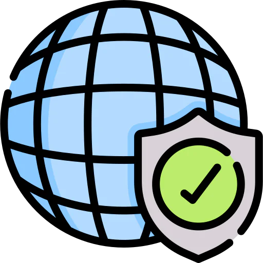 Globe grid Symbol