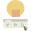 Bottom alignment icon 64x64