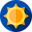 Sun icon 64x64