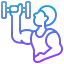Сильный мужчина иконка 64x64