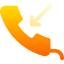 Incoming call icon 64x64