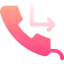 Missed call icon 64x64