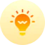Light bulb icon 64x64
